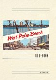 Vintage Lined Notebook Greetings from West Palm Beach, Florida