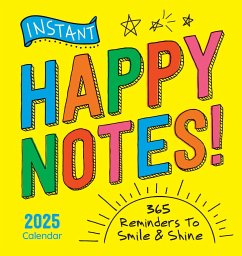 2025 Instant Happy Notes Boxed Calendar - Sourcebooks