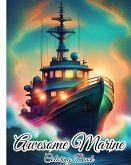 Awesome Marine Coloring Book For Kids