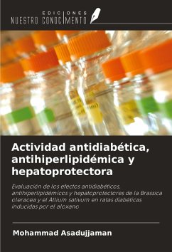 Cover Actividad antidiabética, antihiperlipidémica y hepatoprotectora