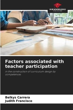 Factors associated with teacher participation - Carrera, Belkys;Francisco, Judith