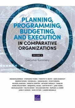 Planning, Programming, Budgeting, and Execution in Comparative Organizations - McKernan, Megan; Young, Stephanie; Heath, Timothy R