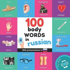 100 body words in russian - Yukismart