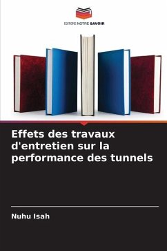 Effets des travaux d'entretien sur la performance des tunnels - Isah, Nuhu