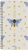 Honeybee Academic July 2024 - June 2025 3.5 X 6.5 Softcover Weekly Spiral Planner