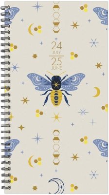 Honeybee Academic July 2024 - June 2025 3.5 X 6.5 Softcover Weekly Spiral Planner - Willow Creek Press