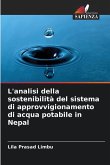 L'analisi della sostenibilità del sistema di approvvigionamento di acqua potabile in Nepal