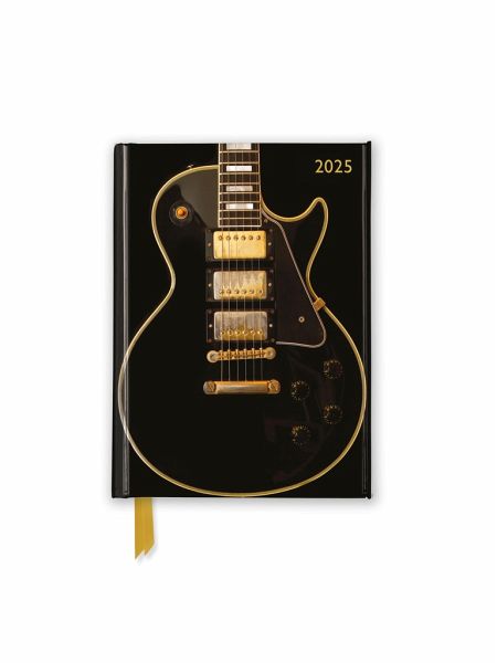 Black Gibson Guitar 2025 Luxury Pocket Diary Planner - Week to View Black Gibson Guitar 2025 Luxury Pocket Diary Planner - Week to View