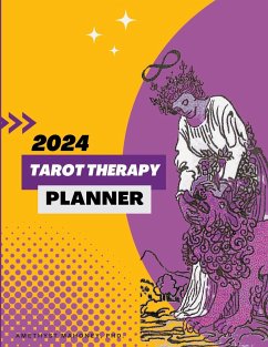 2024 Tarot Therapy Planner - Mahoney, Amethyst