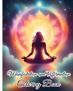 Manifestation and Affirmation Coloring Book For Adults - Nguyen, Thy