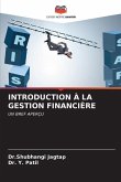 INTRODUCTION À LA GESTION FINANCIÈRE