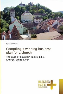 Compiling a winning business plan for a church - Tibane, Sipho J