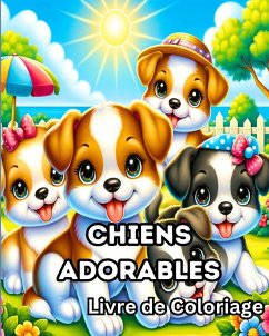 Livre de Coloriage de Chiens Adorables - Caleb, Sophia