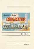 Vintage Lined Notebook Greetings from Niantic