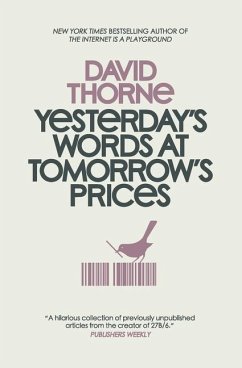 Yesterday's Words at Tomorrow's Prices - Thorne, David