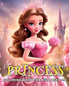Princess Coloring Book for Kids Ages 4-8 - Camy, Camelia