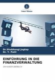 EINFÜHRUNG IN DIE FINANZVERWALTUNG