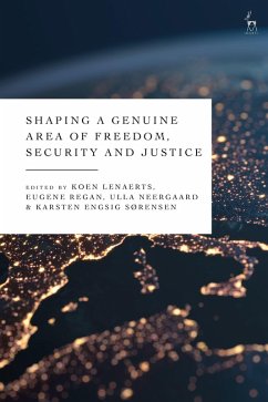 Cover Shaping a Genuine Area of Freedom, Security and Justice