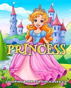 Princess Coloring Book for Girls Ages 4-8 - Camy, Camelia