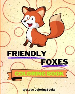 Friendly Foxes Coloring Book - Sauseda, Sancha