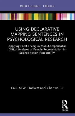 Using Declarative Mapping Sentences in Psychological Research - Hackett, Paul M W; Li, Chenwei