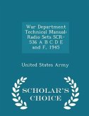 War Department Technical Manual