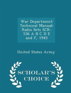 War Department Technical Manual