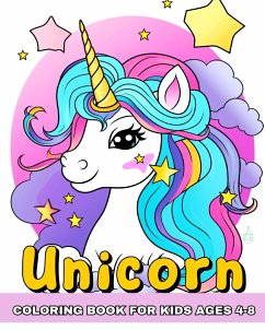 Unicorn Coloring Book for Kids Ages 4-8 - Camy, Camelia