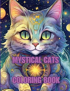 Mystical Cats Coloring Book - Diaz, Hector