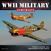 WWII Military Aircraft 2025 7 X 7 Mini Wall Calendar