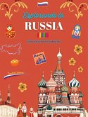 Esplorando la Russia - Libro da colorare culturale - Disegni creativi di simboli russi