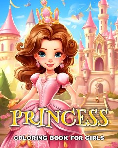 Princess Coloring Book for Girls - Camy, Camelia