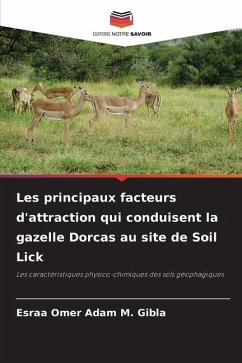 Les principaux facteurs d'attraction qui conduisent la gazelle Dorcas au site de Soil Lick - Adam M. Gibla, Esraa Omer