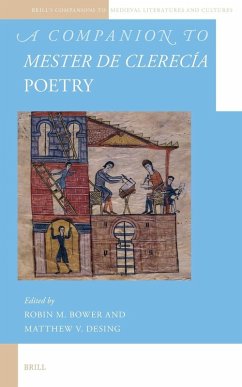 Cover A Companion to Mester de Clerecía Poetry