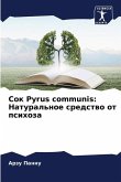 Sok Pyrus communis: Natural'noe sredstwo ot psihoza