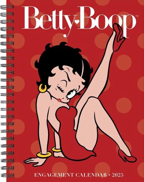Betty Boop 2025 6.5 X 8.5 Engagement Calendar