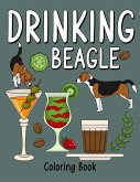 Drinking Beagle Coloring Book