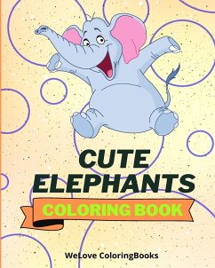 Cute Elephants Coloring Book - Sauseda, Sancha