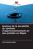 Analyse de la durabilité du système d'approvisionnement en eau potable au Népal