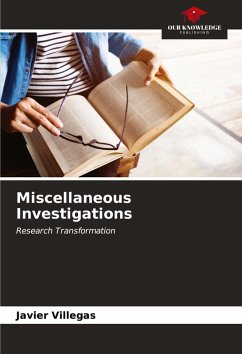 Cover Miscellaneous Investigations