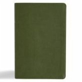 CSB Oswald Chambers Bible, Olive Leathertouch