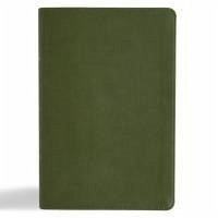 CSB Oswald Chambers Bible, Olive Leathertouch - Csb Bibles By Holman