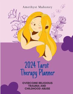 2024 Tarot Therapy Planner - Mahoney, Amethyst