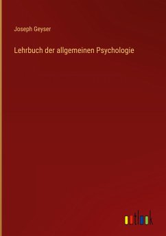 Lehrbuch der allgemeinen Psychologie