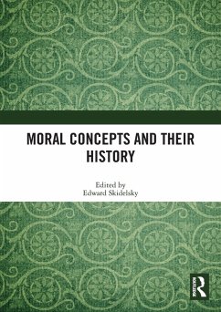 Cover Moral Concepts and their History