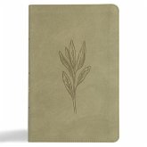 CSB Thinline Bible, Digital Study Edition, Sage Suedesoft Leathertouch CSB Thinline Bible, Digital Study Edition, Sage Suedesoft Leathertouch