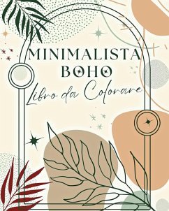 Cover Minimalista Boho Libro da Colorare