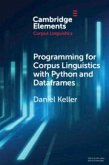 Programming for Corpus Linguistics with Python and Dataframes