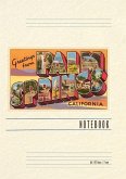 Vintage Lined Notebook Greetings from Palm Springs, California