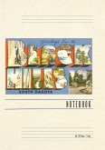 Vintage Lined Notebook Greetings from the Black Hills